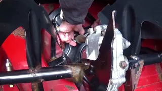DIY - How to replace snowblower impeller (auger) Shear Bolts (pins)