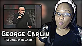 *First Time Watching* George Carlin - Religion is Bullshit | REACTION