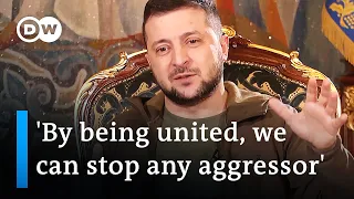 Interview with Ukrainian President Volodymyr Zelenskyy | DW News