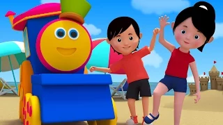 Bob The Train | Head Shoulders Knees And Toes | Baby Songs | Cartoons For Children by Kids Tv