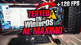 🚀Test WinterOS vs Windows 10 / El MEJOR S.O. para JUEGOS 🎮/ Aumenta FPS ⚡