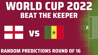 ⚽️ FIFA World Cup Qatar 2022 Prediction Round of 16 England vs Senegal ⚽️