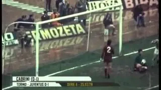 Gran goal di Cabrini nel Derby del 25 marzo 1979