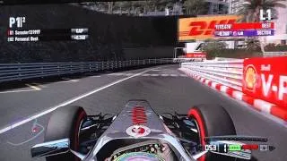 F1 2011 Monaco Lap