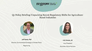 Regrow Q1 Policy Briefing