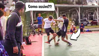 A QUADRA ENTENDEU NADA, o Gui é bizarro - JOGO REAL/RACHÃO