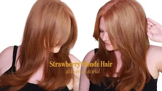 My Updated Strawberry Blonde Hair Color Formula | At-Home DIY Reddish Blonde