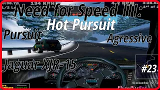 Need For Speed III: Hot Pursuit (1998) #23 ✓ Pursuit "Most Wanted"  ✓ Jaguar XJR-15