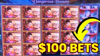 $100 Spins JACKPOT DANGEROUS BEAUTY