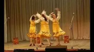 Русский народный танец "Кумушки" Russian public dance "Кумушки"