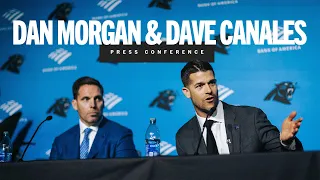 Dan Morgan and Dave Canales introductory press conference