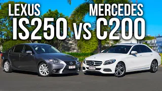 LEXUS IS250 vs MERCEDES C200 - Comprehensive Comparison Review