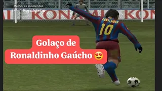 Golaço de Ronaldinho Gaúcho 😍