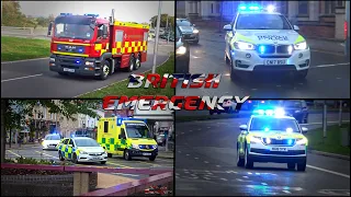 UK Emergency Vehicles Responding - Best of 2020!