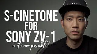 SONY ZV-1 S-CINETONE SETTING | Is It Even Possible?