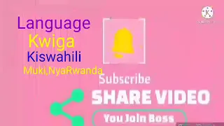 08/05/2022 episode 8 Kwiga Igi Swahili Kubuntu