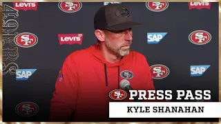 Kyle Shanahan Evaluates QB Performances vs. Texans  | 49ers