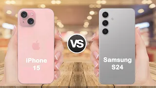 iPhone 15 Vs Samsung S24 full comparison | Please comment which is better ???