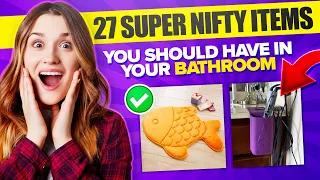 🔥 27 Super Nifty Items You Should Have in Your Bathroom | Jansen's DIY