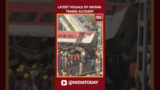 Watch: Latest Visuals From Site Of Deadly Train Accident In Odisha's Balasore; Rescue Ops Underway