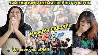 2PM EXPOSING THEMSELVES JUST FOR FUN | Indian Sisters React | #2PM #투피엠