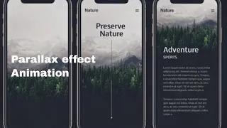 Figma Parallax Effect/Animation  - Smart Animation Design