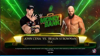 WWE 2K23 [PS4] Gameplay Clip | John Cena VS Braun Strowman [TLC Match]