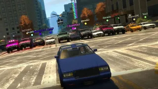 GTA 4 Multiplayer - Busted x4, Demo derby x2 - GTRF Event