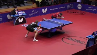 Timo Boll vs Mattias Falck | European Champions League  Highlights