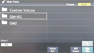How to Access GM, XG, and GM2 Voices on the Yamaha DGX-670