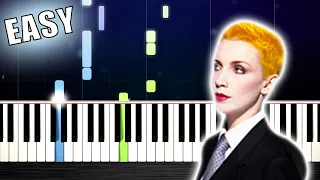 Eurythmics - Sweet Dreams (Are Made Of This) - EASY Piano Tutorial by PlutaX