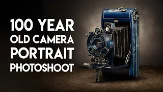 Kodak Vest Pocket Camera | 100 year old camera portrait photoshoot