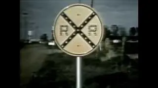 Railroad Crossing Safety: Look Listen Live - 1950's Trains - CharlieDeanArchives / Archival Footage