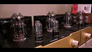 This is the power of Triode Push Pull amp, 6C33C-B monoblock GX-2800A, 3극출력관 푸쉬풀 진공관 앰프