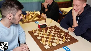 IM S. Arslanov (2334) vs M. Panchenko (2138). Chess Fight Night. CFN. Blitz