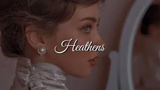 AURORA - Heathens (slowed+reverb+lyrics)