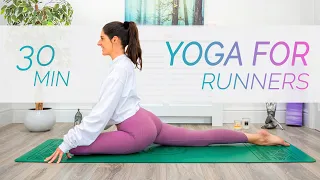 Yoga For Runners - 30 Minute Full Body Stretch - Sacred Lotus Yoga