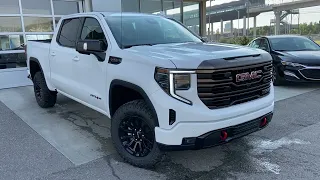 White 2022 GMC Sierra 1500 AT4X Review Calgary AB - Wolfe Calgary