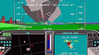 F-19 Stealth Fighter (PC/DOS) Central Europe, Elite Difficulty, 1988, Microprose