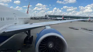 Flying back home to JFK. British Airways Boeing 777-300ER (G-STBA) London to New York. LHR-JFK