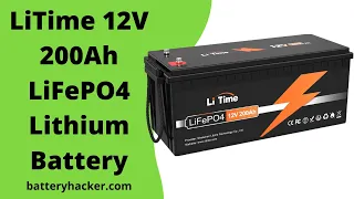 LiTime 12V 200Ah LiFePO4 Lithium Battery Review | Off Grid Solar Battery Review