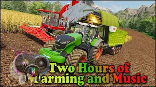 TWO HOURS of #FARMING&MUSIC🔹#Swisstouch Episodes Collection🔹Ep. 31-36🔹#FarmingSimulator19