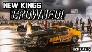 Unexpected CHAMPIONS @ TX2K Drag Racing FINALS! ( TX2K Day 5 )