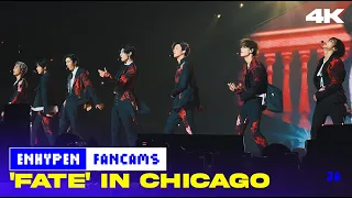 [4K] Enhypen 'Fate' Tour in CHICAGO Fancams | Fever, Criminal Love, Bite Me, etc + Bonus Clips