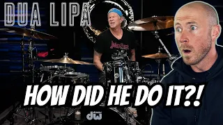 Drummer Reacts To - Chad Smith Plays "Break My Heart" Dua Lipa FIRST TIME HEARING