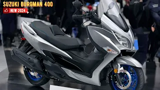 ALL NEW 2024 SUZUKI BURGMAN 400 Premium Scooter With Unbeatable Performance