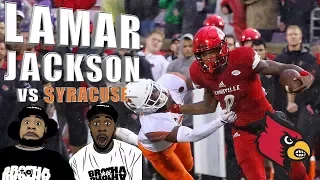 Lamar Jackson's BETTER Than He Was Last Year! WON HEISMAN!  Louisville vs Syracuse REACTION ᴴᴰ