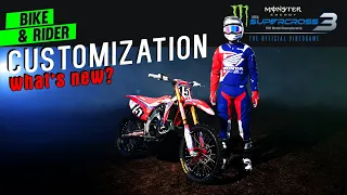 Supercross The Game 3 - Customization - What's New?