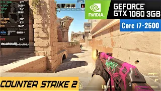 Counter Strike 2 on Core i7 2600 + GTX 1060 3gb || New Maps - Anubis and Ancient