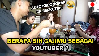 GK BERKUTIK KETIKA MERTUA NANYA ! BERAPA PENGHASILANKU DARI YOUTUBE ! AKU JAWAB BEGINI . .